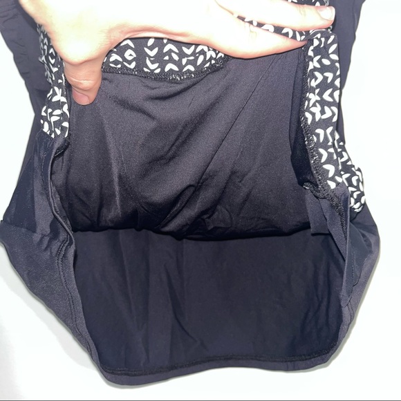 La Blanca black and white padded tankini top - Picture 5 of 9